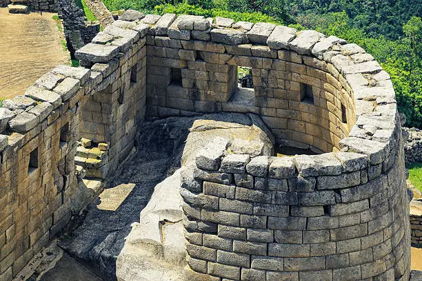 Machu Picchu Temple of the Sun photo (Circuit 3 area)